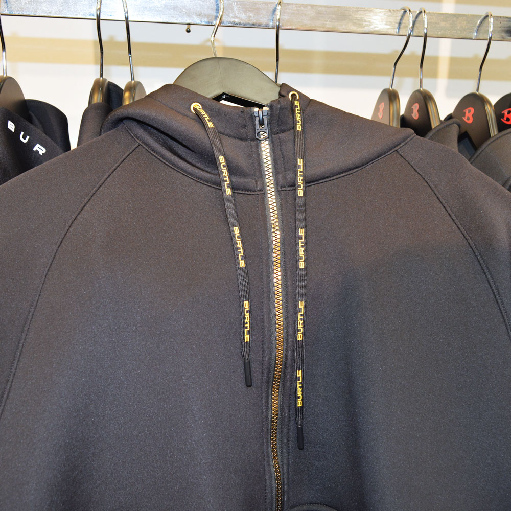 4110ジップフーディ-72メタリックゴールド