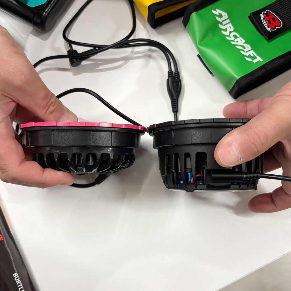 バートル空調服とペルチェデバイス比較