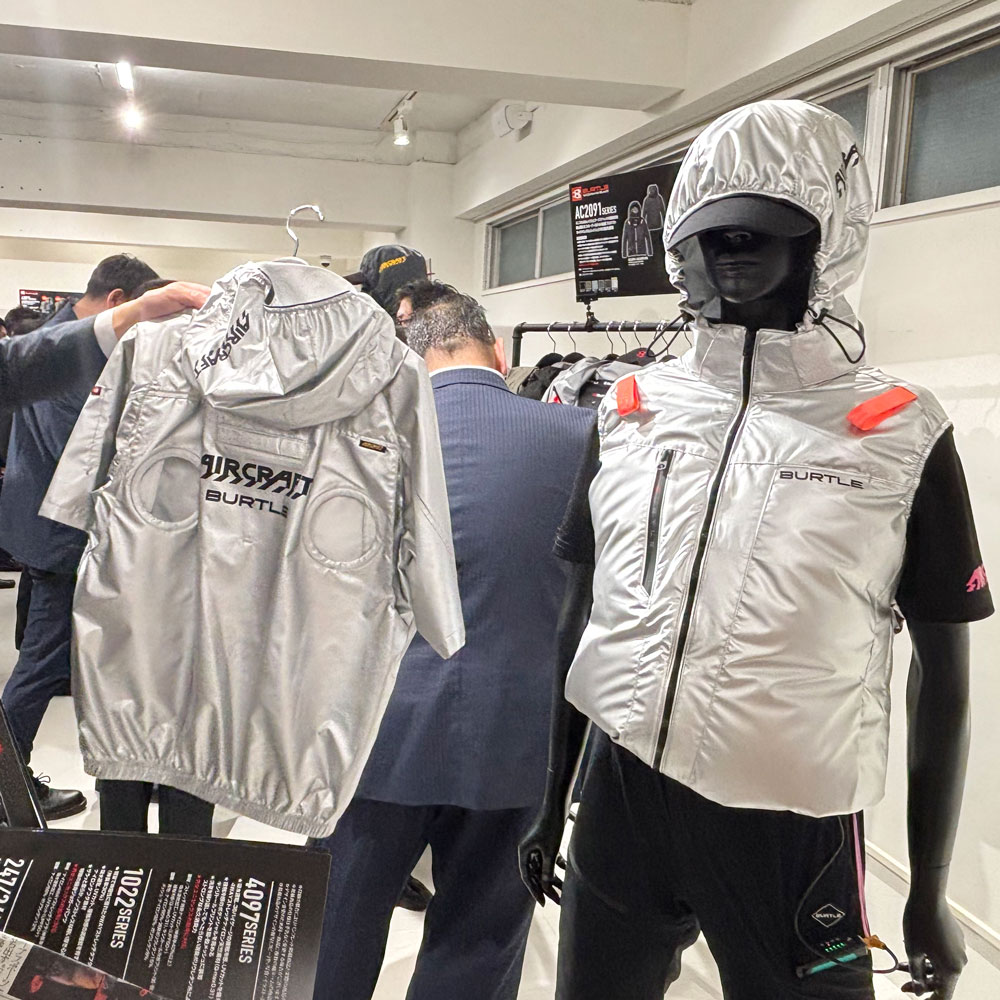 バートルAC2091シリーズ半袖・ベストタイプ