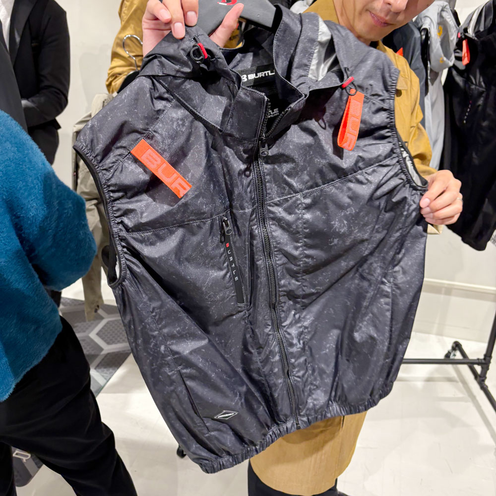 バートルAC2096エアクラフトベスト-ストームブラック