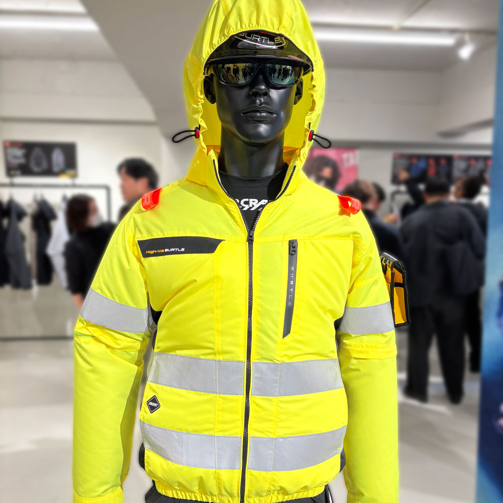 バートルAC2111ハイビズ空調ウェア