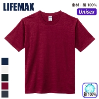 [LIFEMAX] MS1143 スラブTシャツ