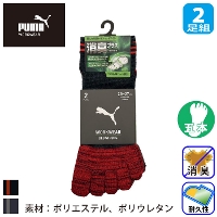 [PUMA] PWS-2105/PWS-2165 PUMA���[�N�\�b�N�XDEO STRONG �V���[�g �ܖ{�w 2P