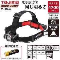 [�^�W�}] KJS100A-B47 �w�b�h���C�g KJS �u�[�X�g1000lm �t���b�h�Ǝ� 3747�Z�b�g