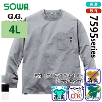 �K�a [G.G.] 7595-52 ����T�V���c�i���|�P�b�g�t���j �y��T�C�Y�z