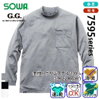 �K�a [G.G.] 7595-54 ����T�V���c�i���b�N�l�b�N�A���|�P�b�g�t���j
