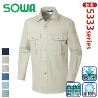 [SOWA] 5335 長袖釦シャツ