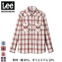 [リー] Lee LCS46006 メンズウエスタンチェック長袖シャツ